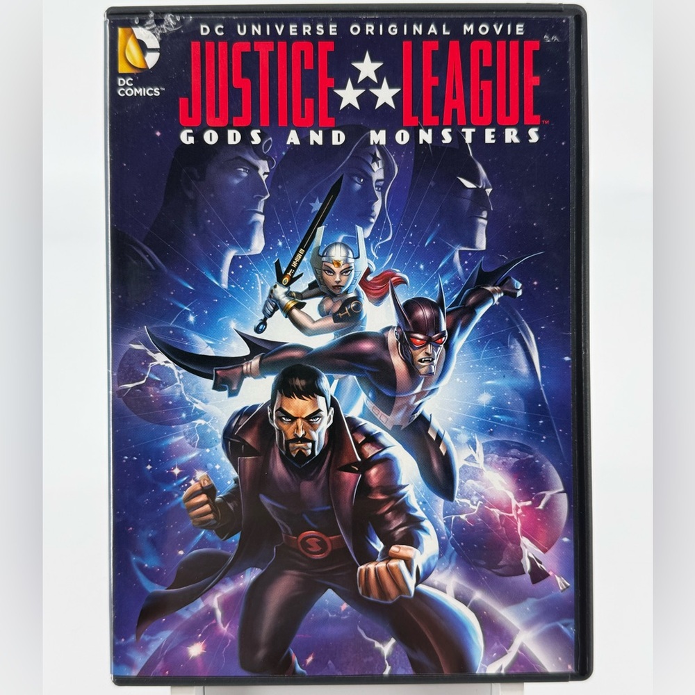 Justice League: Gods and Monsters on DVD.